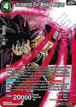 Increasing Evil Masked Saiyan P-029
