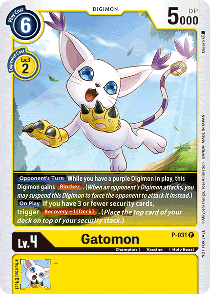 Gatomon P-031