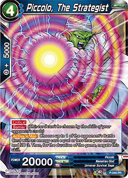 Piccolo, The Strategist P-040