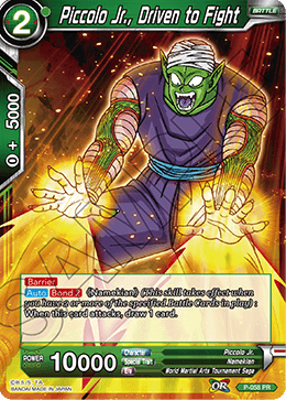 Piccolo Jr., Driven to Fight P-058