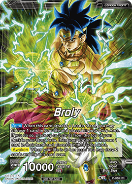 Broly // Broly, Legend's Dawning P-068