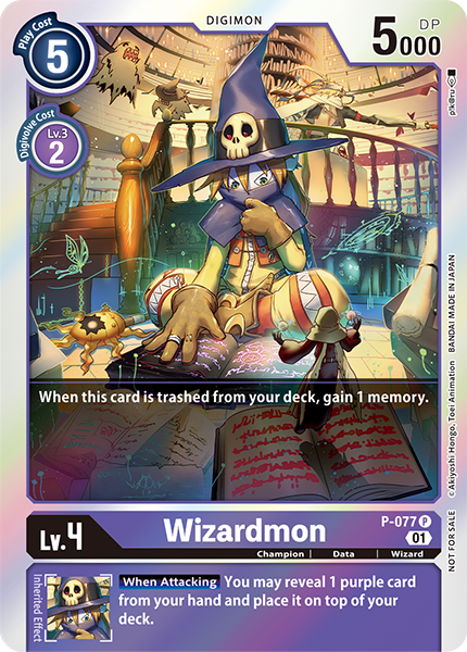 Wizardmon P-077-F