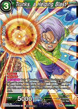 Trunks, a Helping Blast P-128
