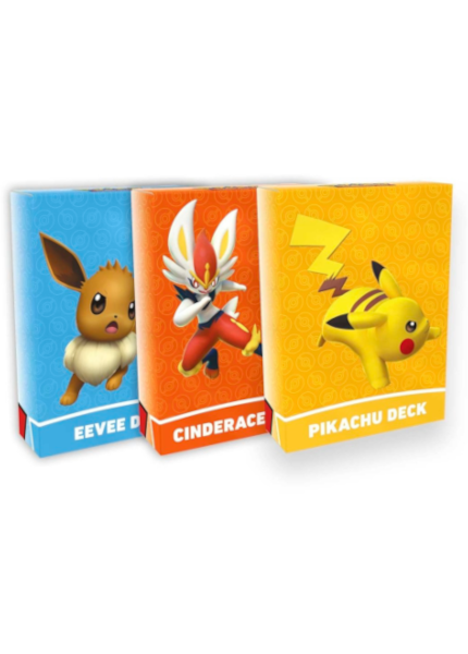 Pokemon TCG: Battle Academy (Cinderace V, Pikachu V & Eevee V)