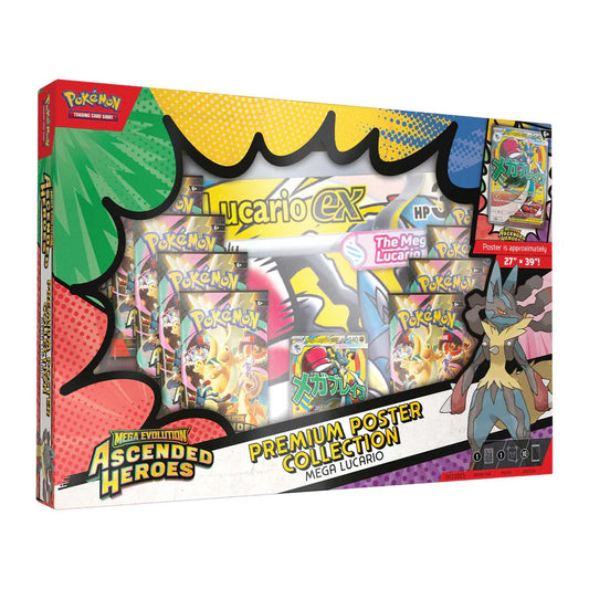 Pokémon Mega Evolution Ascended Heroes- Premium Poster Collection