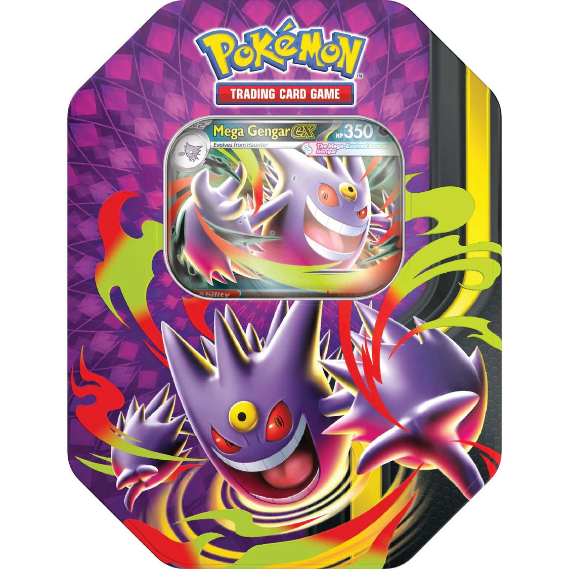 Pokémon TCG: Mega Moonlit Tins - Mega Gengar