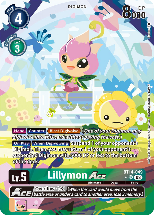 Lillymon Ace BT14-049 (Alternate Art)2