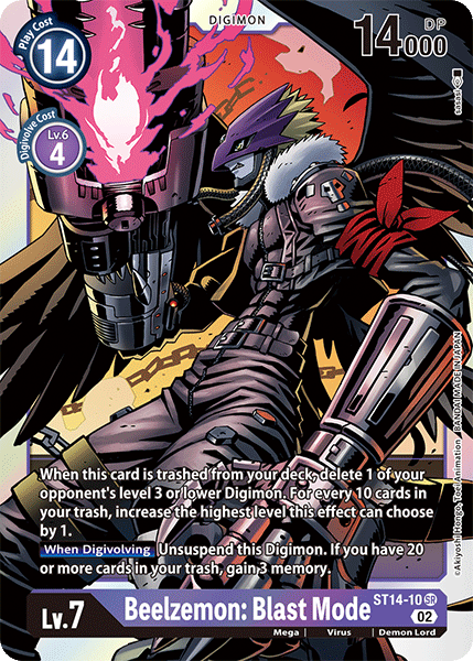 Beelzemon: Blast Mode ST14-10