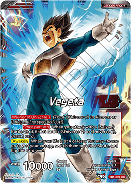 Vegeta // Saiyan Bond Vegeta TB1-001