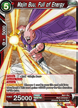 Majin Buu, Full of Energy TB1-006
