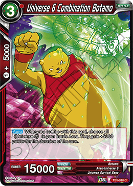 Universe 6 Combination Botamo TB1-020