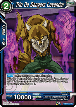 Trio De Dangers Lavender TB1-037