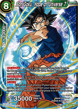 Son Goku, Hope of Universe 7 TB1-052