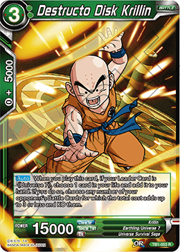 Destructo Disk Krillin TB1-053