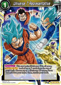 Universe 7 Representative TB1-095