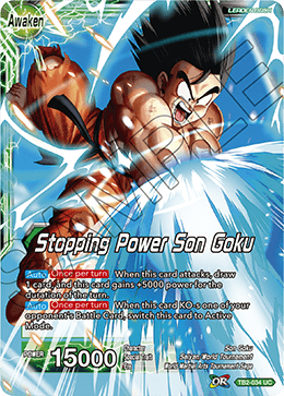 Son Goku // Stopping Power Son Goku TB2-034