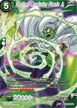 Destined Conclusion Piccolo Jr. TB2-039 (Special Rare)