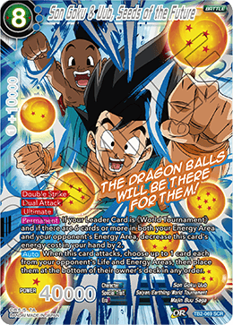 Son Goku & Uub, Seeds of the Future TB2-069