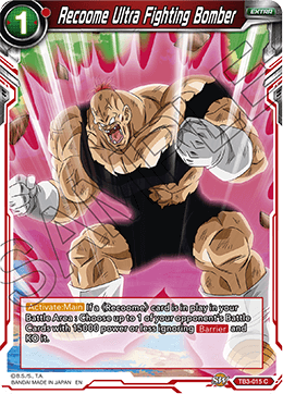Recoome Ultra Fighting Bomber TB3-015