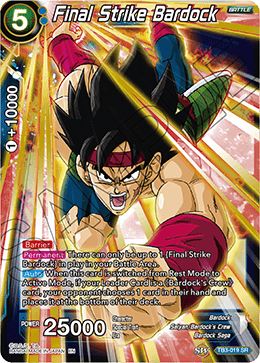 Final Strike Bardock TB3-019
