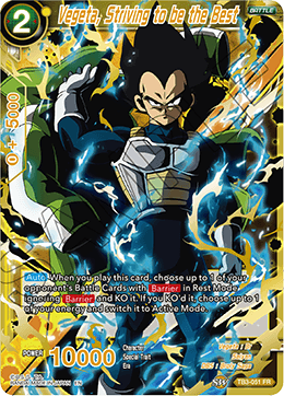 Vegeta, Striving to be the Best TB3-051