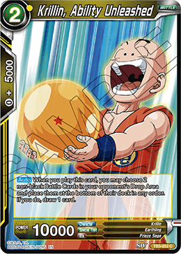Krillin, Ability Unleashed TB3-052