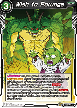 Wish to Porunga TB3-068
