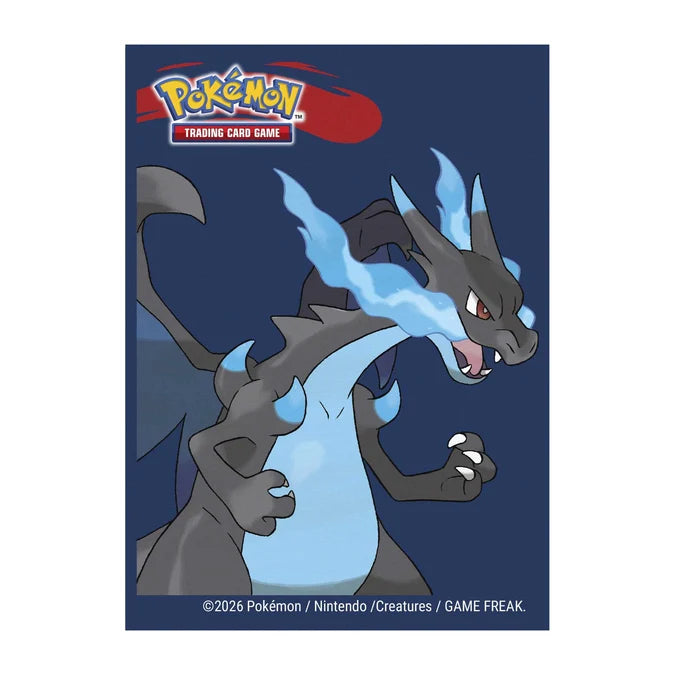 Pokémon: Mega Charizard X 65ct Deck Protectors Sleeves