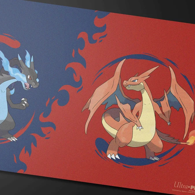 Pokémon: Mega Charizard X and Mega Charizard Y Playmat