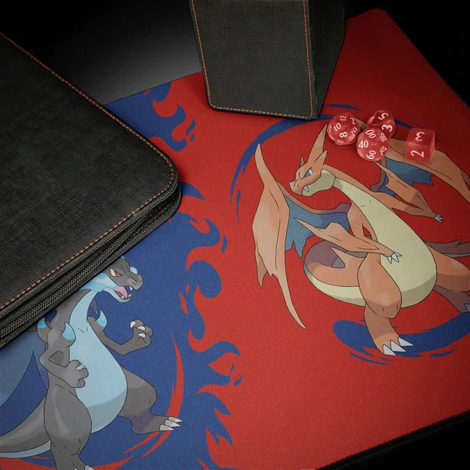 Pokémon: Mega Charizard X and Mega Charizard Y Playmat