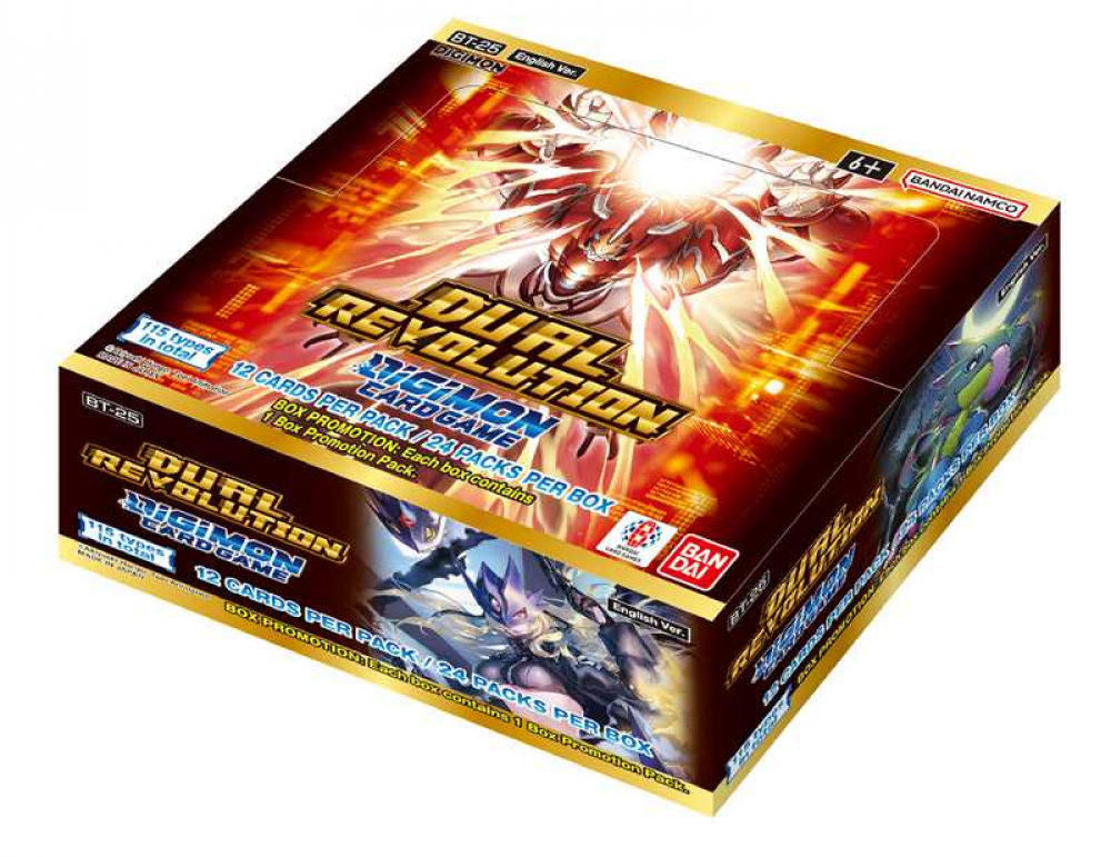 Digimon BT25: Dual Revolution Booster Box