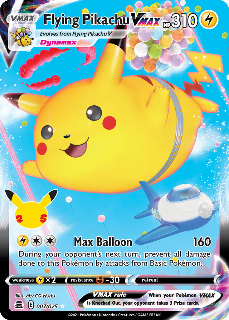 Flying Pikachu VMAX | Celebrations 007/025