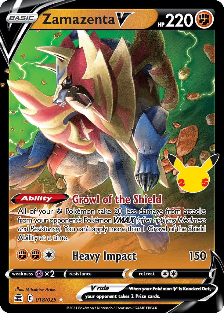 Zamazenta V | Celebrations 018/025