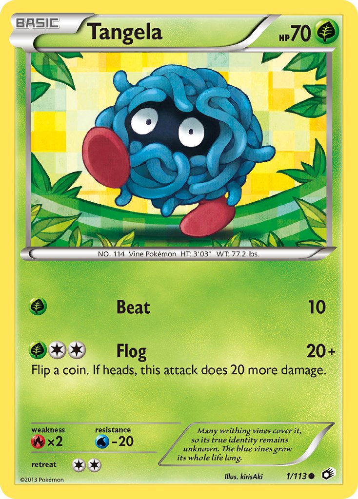 Tangela | Legendary Treasures 001/113