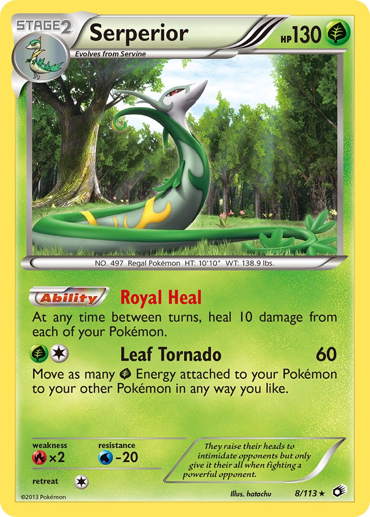 Serperior | Legendary Treasures 008/113