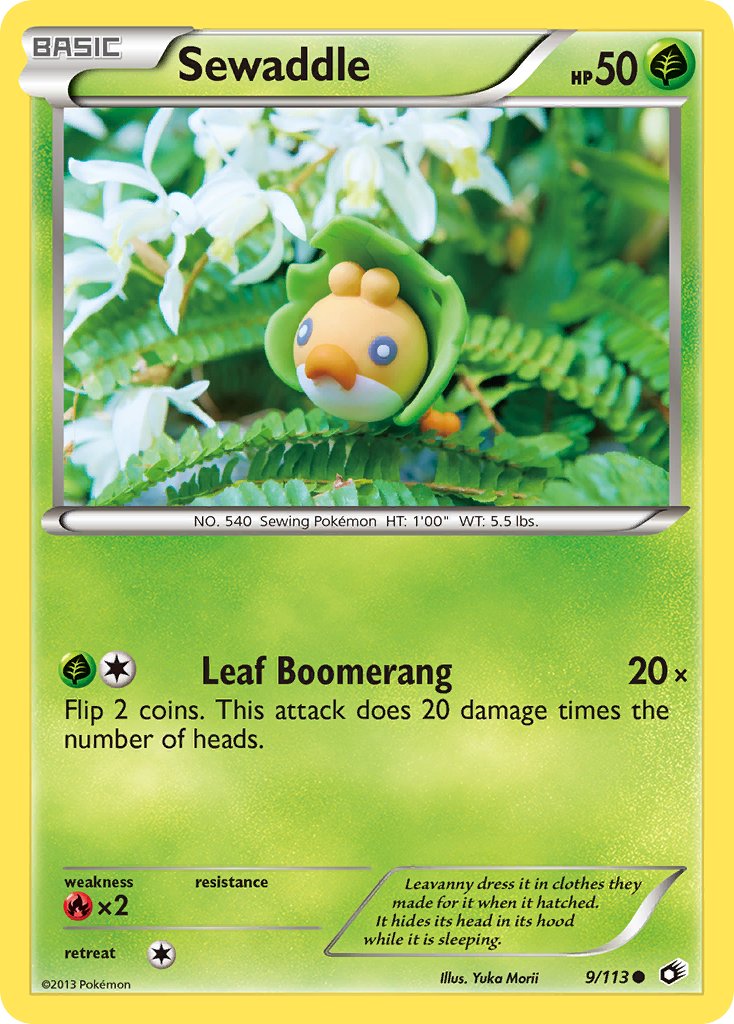 Sewaddle | Legendary Treasures 009/113