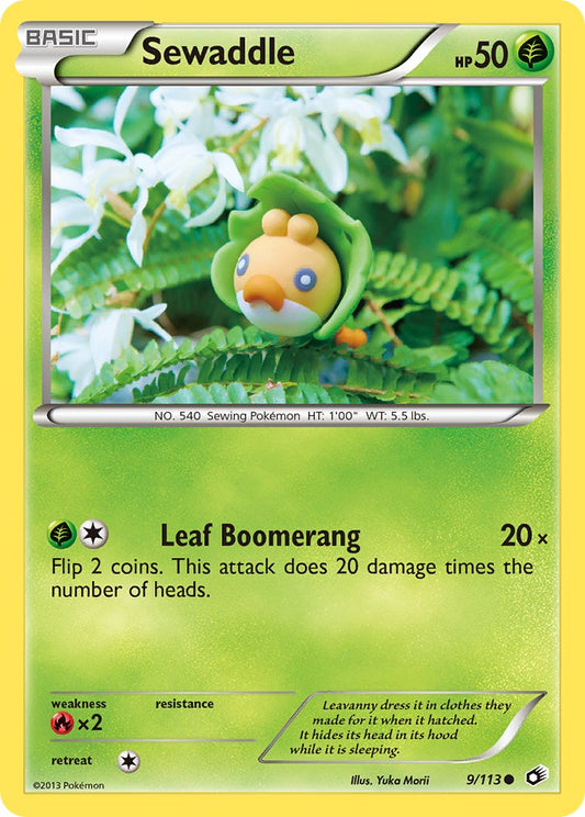 Sewaddle | Legendary Treasures 009/113