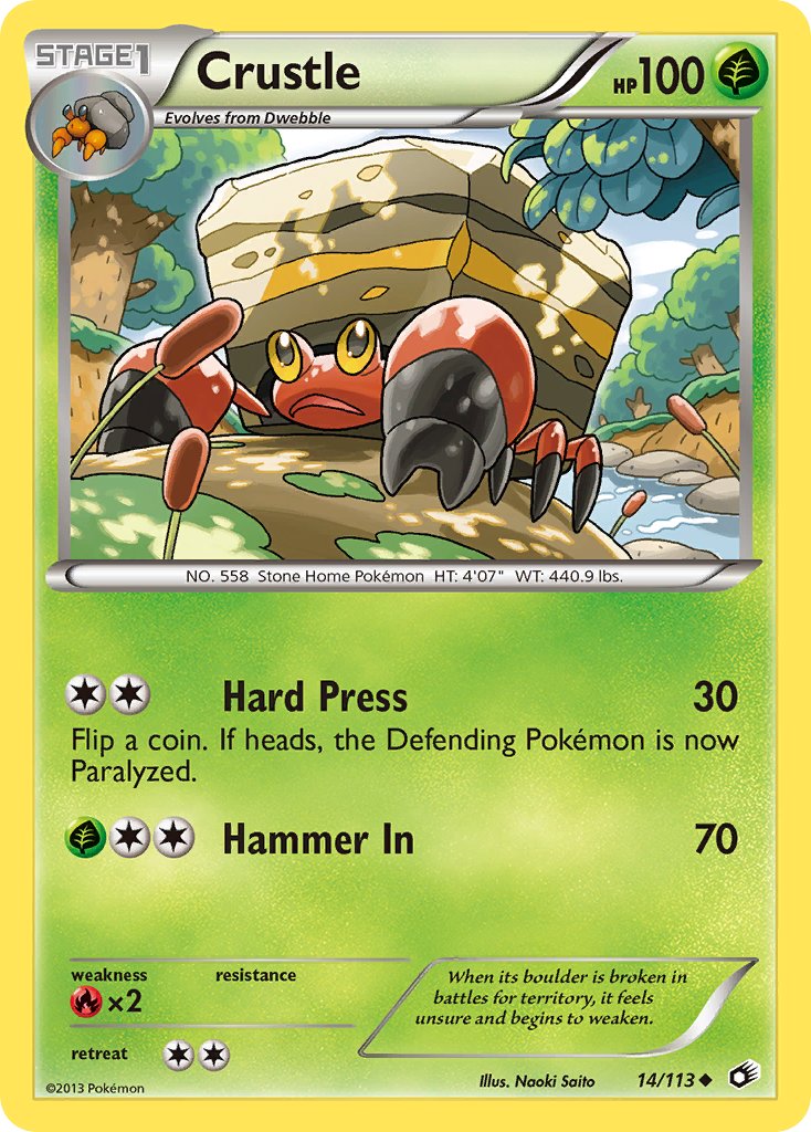 Crustle | Legendary Treasures 014/113