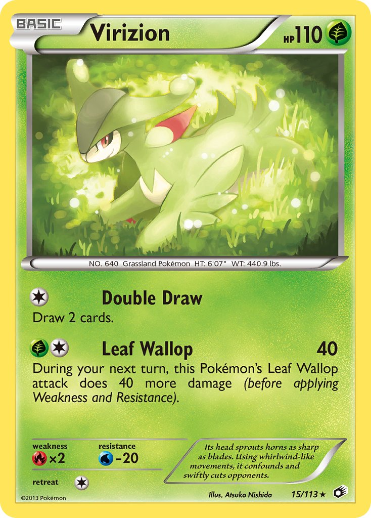 Virizion | Legendary Treasures 015/113