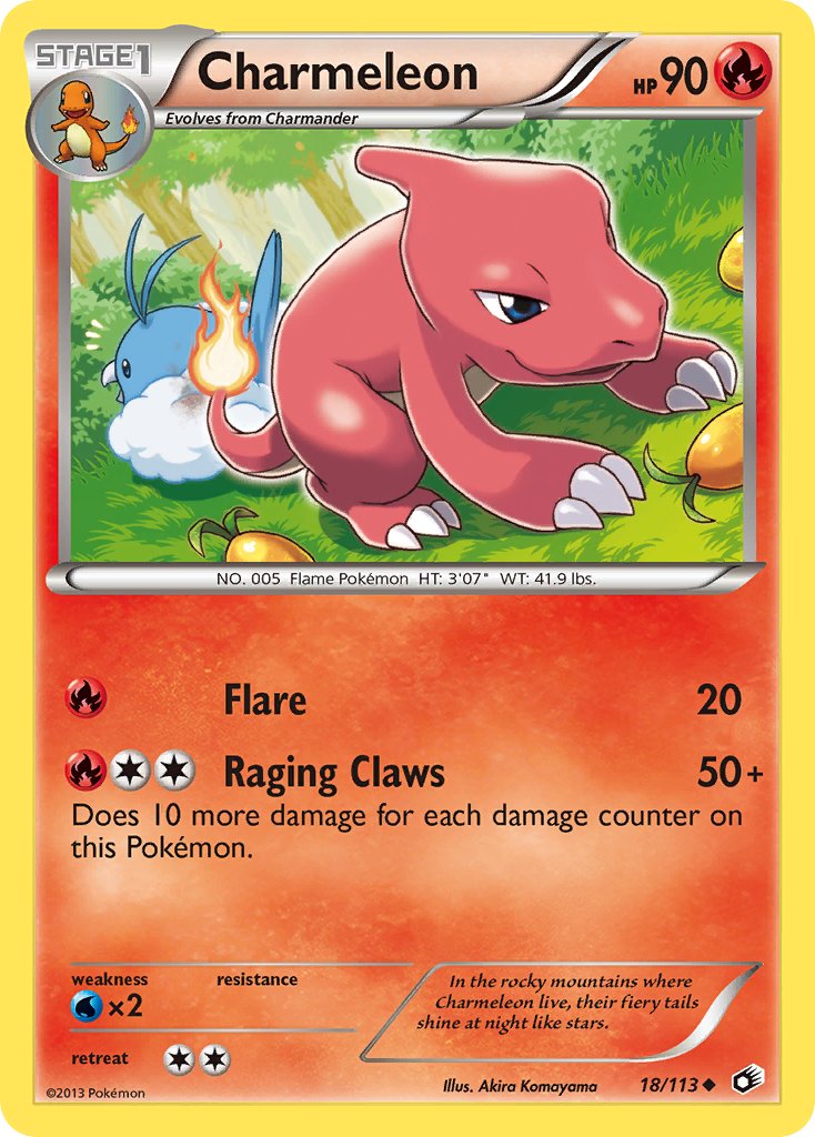 Charmeleon | Legendary Treasures 018/113