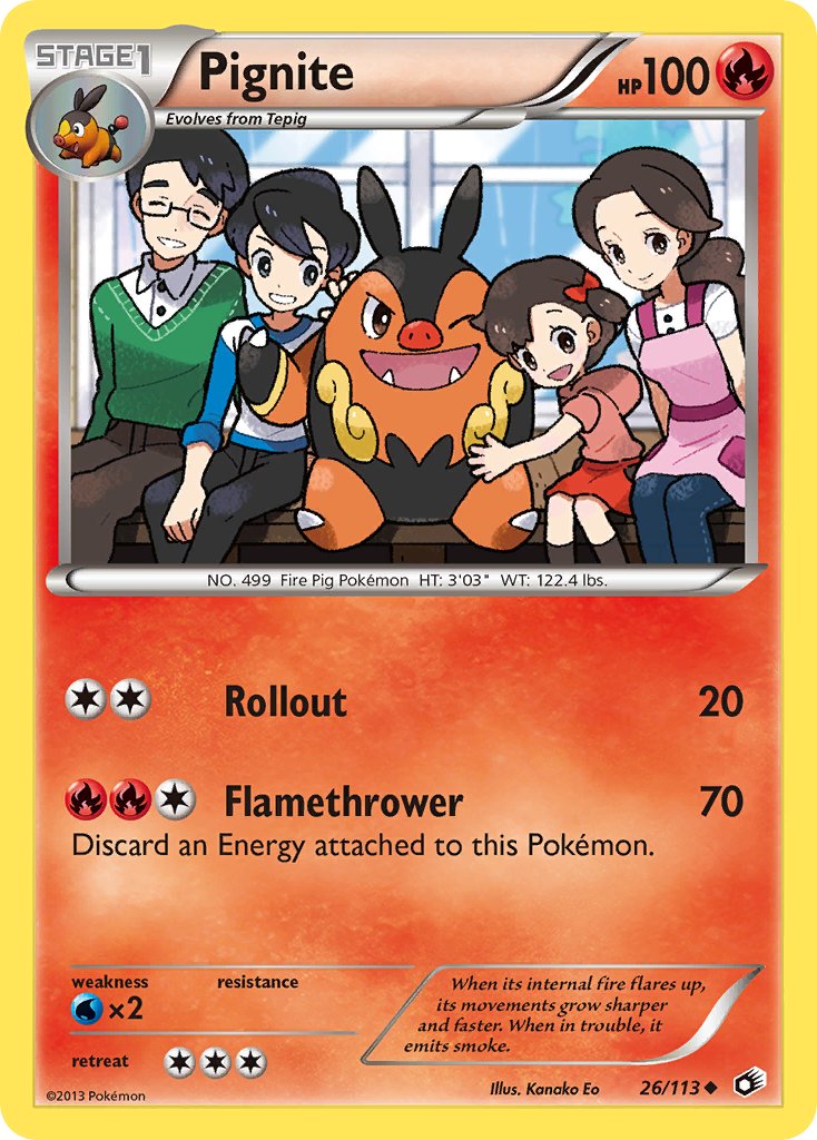 Pignite | Legendary Treasures 026/113