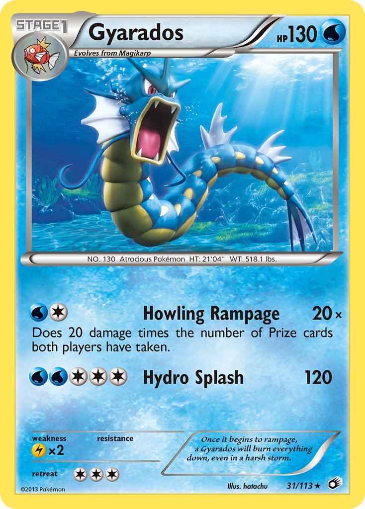 Gyarados | Legendary Treasures 031/113