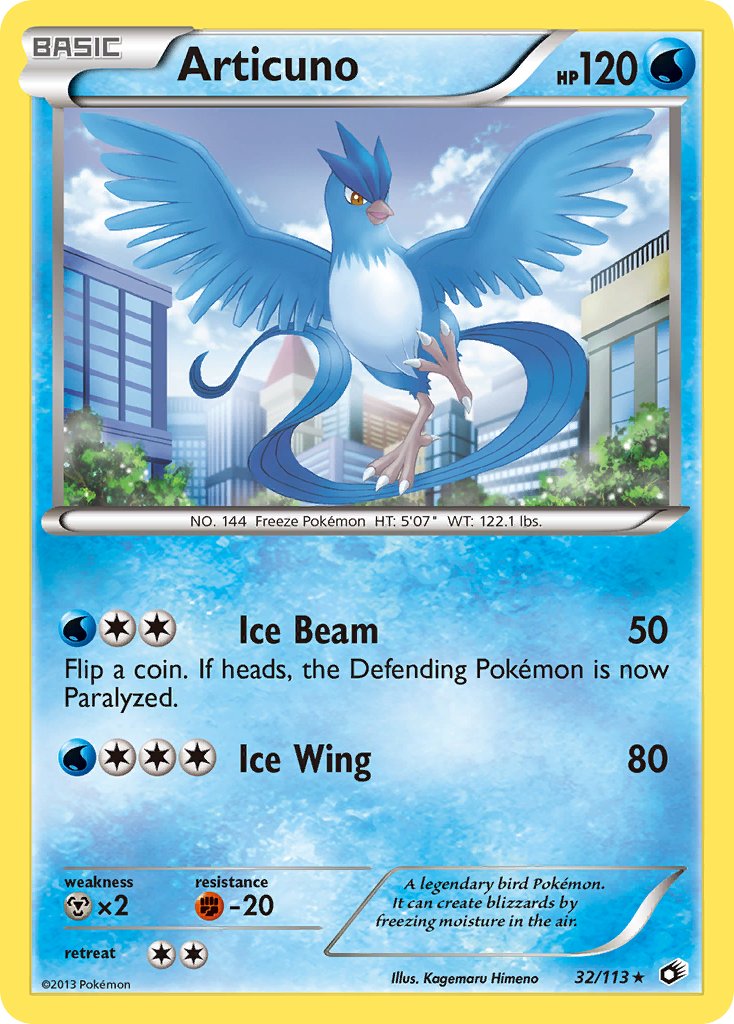 Articuno | Legendary Treasures 032/113