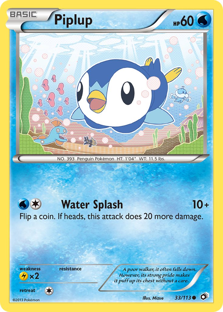 Piplup | Legendary Treasures 033/113