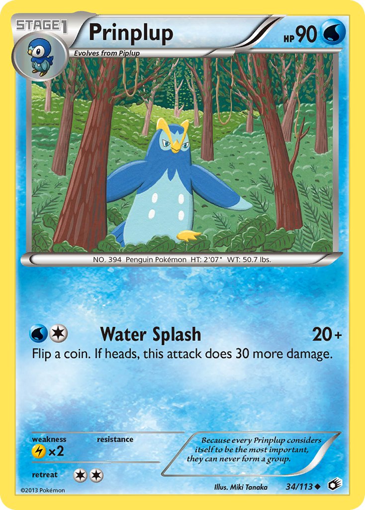 Prinplup | Legendary Treasures 034/113