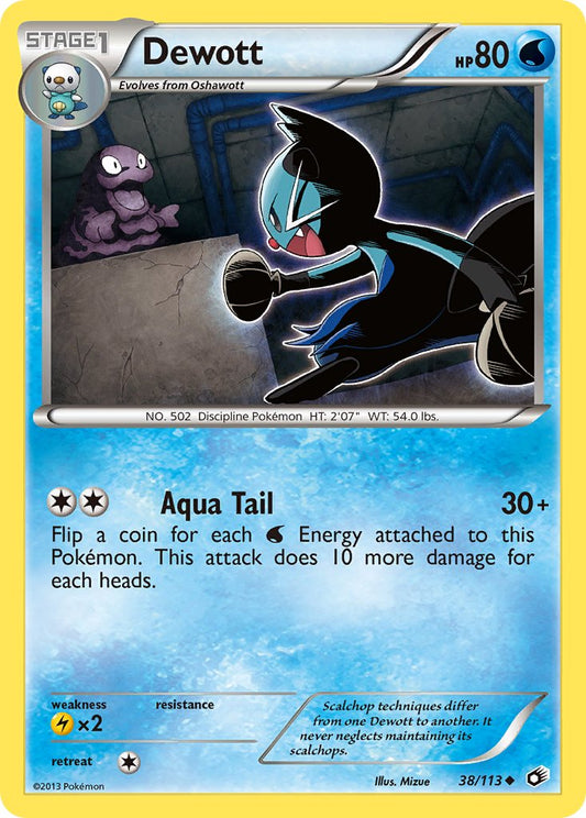 Dewott | Legendary Treasures 038/113