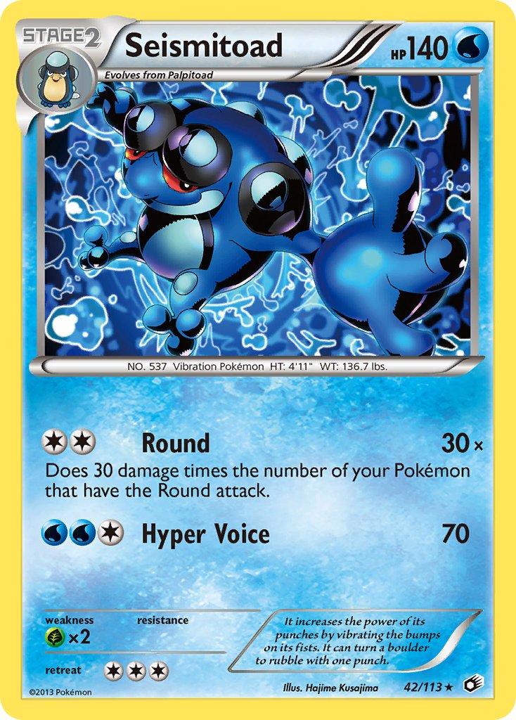 Seismitoad | Legendary Treasures 042/113