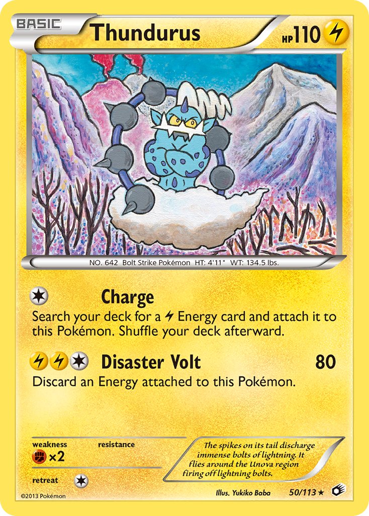 Thundurus | Legendary Treasures 050/113