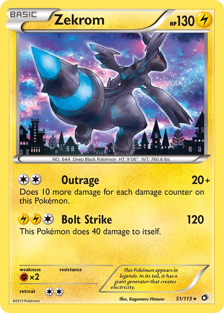 Zekrom | Legendary Treasures 051/113