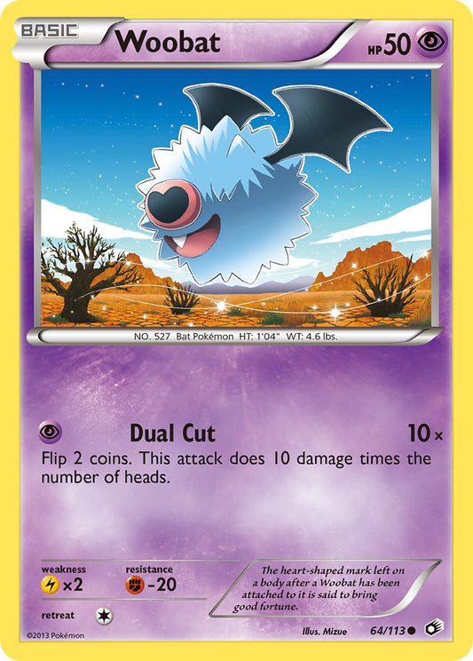 Woobat | Legendary Treasures 064/113